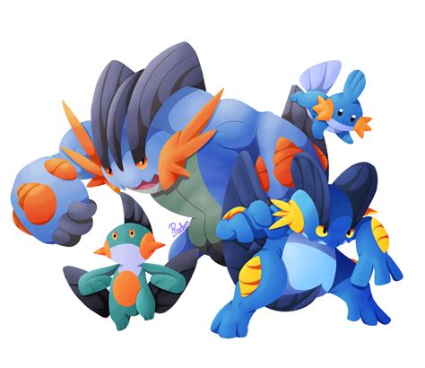 mudkip evolutions.